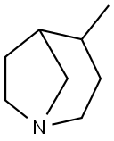 1-Azabicyclo[3.2.1]octane,4-methyl-(7CI) 结构式