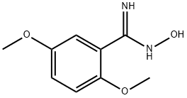 Benzenecarboximidamide, N-hydroxy-2,5-dimethoxy- (9CI) 结构式