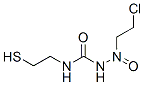 N'-(N-(2-chloroethyl)-N-nitroso)carbamoylcysteamine 结构式