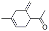 Ethanone, 1-(4-methyl-6-methylene-3-cyclohexen-1-yl)- (9CI) 结构式