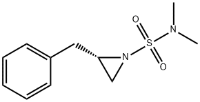 (S)-2-苄基-N,N-二甲基氮杂环丙烷基-1-磺酰胺 结构式