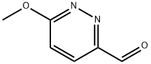 6-METHOXYPYRIDAZINE-3-CARBALDEHYDE 结构式