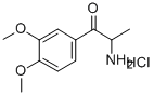 2-amino-1-(3,4-dimethoxyphenyl)propan-1-onehydrochloride