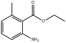 2-氨基-6-甲基苯甲酸乙酯 结构式