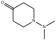 1-(二甲基氨基)哌啶-4-酮 结构式