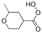 Pyran-4-carboxylic acid, tetrahydro-4-hydroxy-2-methyl- (7CI) 结构式