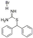 硫代氨基甲酸二苯甲酯氢溴酸盐 结构式