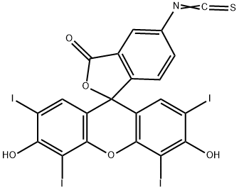 ERYTHROSIN-5-ISOTHIOCYANATE 结构式
