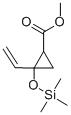 METHYL-(2-TRIMETHYLSILOXY-2-VINYLCYCLOPROPANE-CARBOXYLATE) 结构式
