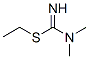 Carbamimidothioic acid, N,N-dimethyl-, ethyl ester (9CI) 结构式