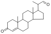 2-(10,13-DIMETHYL-3-OXO-2,3,6,7,8,9,10,11,12,13,14,15,16,17-TETRADECAHYDRO-1H-CYCLOPENTA[A]PHENANTHREN-17-YL)PROPANAL 结构式