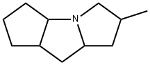 Cyclopenta[b]pyrrolizine, decahydro-6-methyl- (9CI) 结构式