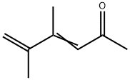 3,5-Hexadien-2-one, 4,5-dimethyl- (7CI) 结构式