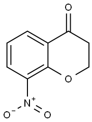 8-硝基-4-二氢色原酮 结构式