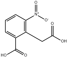 2-羧基-6-硝基苯乙酸 结构式