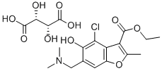 benzofurocaine 结构式