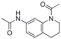 Acetamide,  N-(1-acetyl-1,2,3,4-tetrahydro-7-quinolinyl)- 结构式