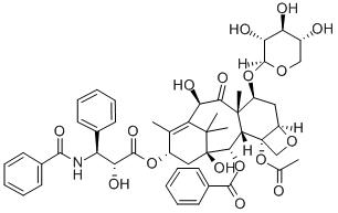 7-木糖甙-10-脱乙酰基紫杉醇 结构式