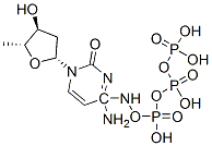 N(4)-amino-2'-deoxycytidine triphosphate 结构式