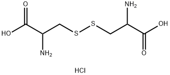 胱氨酸二盐酸盐 结构式