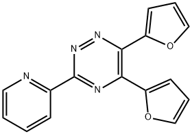 5,6-二呋喃-3-(2-吡啶基)-1,2,4-三嗪 结构式