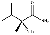 (R)-ALPHA-METHYLVALINAMIDE 结构式