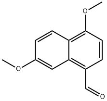 4,7-二甲氧基-1-萘醛 结构式