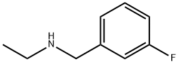 N-乙基-3-氟苄胺 结构式