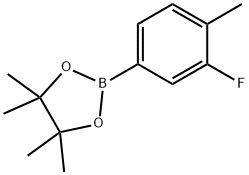 2-(3-Fluoro-4-methylphenyl)-4,4,5,5-tetramethyl-1,3,2-dioxaborolane