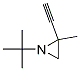 Aziridine, 1-(1,1-dimethylethyl)-2-ethynyl-2-methyl- (9CI) 结构式