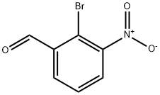 2-溴-3-硝基苯甲醛 结构式