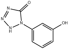 1-(3-HYDROXYPHENYL)-1,2-DIHYDRO-5H-TETRAZOL-5-ONE 结构式