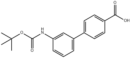 3'-((tert-Butoxycarbonyl)amino)-[1,1'-biphenyl]-4-carboxylicacid