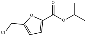 5-(氯甲基)呋喃-2-羧酸丙烷-2-基酯 结构式