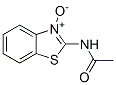 Benzothiazole, 2-acetamido-, 3-oxide (7CI) 结构式