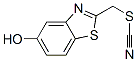 Thiocyanic acid, (5-hydroxy-2-benzothiazolyl)methyl ester (7CI) 结构式