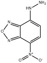 4-肼基-7-硝基-2,1,3-苯并氧杂二唑 结构式