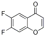 4H-1-Benzopyran-4-one, 6,7-difluoro- 结构式