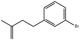 4-(3-Bromophenyl)-2-methylbut-1-ene 结构式