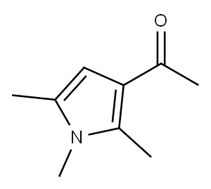 1-(1,2,5-三甲基-1H-吡咯-3-基)乙酮 结构式