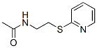 Acetamide, N-[2-(2-pyridylthio)ethyl]- (7CI) 结构式