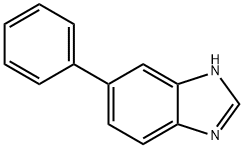 1H-Benzimidazole,6-phenyl-(9CI) 结构式