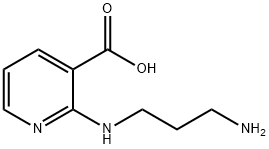 2-(3-AMINO-PROPYLAMINO)-NICOTINIC ACID 结构式