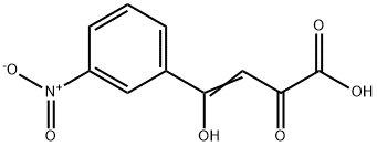 4-HYDROXY-4-(3-NITRO-PHENYL)-2-OXO-BUT-3-ENOIC ACID 结构式