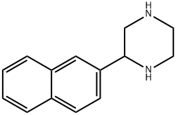 2-NAPHTHALEN-2-YL-PIPERAZINE 结构式