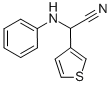 PHENYLAMINO-THIOPHEN-3-YL-ACETONITRILE 结构式