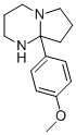 8A-(4-METHOXY-PHENYL)-OCTAHYDRO-PYRROLO[1,2-A]PYRIMIDINE 结构式