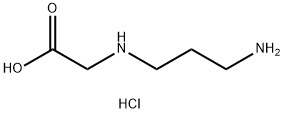 N-(3-氨丙基)氨基乙酸二盐酸盐 结构式