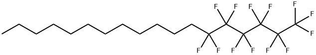 1-(PERFLUORO-N-HEXYL)DODECANE 结构式