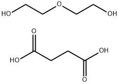 DIETHYLENE GLYCOL SUCCINATE 结构式